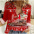 (Custom Personalised) Tonga Christmas - Kilisimasi Fiefia Santas Polynesia Women Casual Shirt - LT2 - Polynesian Pride