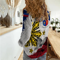 Philippines Filipino Tribal Eagle Women Casual Shirt - LT2 - Polynesian Pride