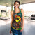 Australia Aboriginal Kangaroo Combine New Zealand Maori Kiwi Bird Women Tank Top - LT2 - Polynesian Pride