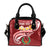 Pohnpei Personalised Shoulder Handbag - Pohnpei Seal Polynesian Patterns Plumeria - Polynesian Pride