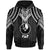 Yap Hoodie Polynesian Armor Style Black Unisex Black - Polynesian Pride