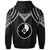 Yap Hoodie Polynesian Armor Style Black - Polynesian Pride