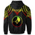 Yap Custom Hoodie Polynesian Armor Style Reagge - Polynesian Pride