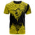 Hawaii Polynesian Warrior Ikaika T Shirt Benjamin Style Yellow - Polynesian Pride