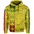 Polynesian Kanaka Flag Kanaka Maoli Hawaii Hoodie Yellow - Polynesian Pride