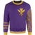 Hawaii Sweatshirt - Custom Personalised Kanaka Maoli Simple Style Yellow Purple Color Unisex Purple - Polynesian Pride