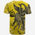 Vanuatu Custom T Shirt Polynesian Phoenix Bird, Fairytales Bird Yellow - Polynesian Pride