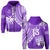 (Custom Text and Number) Fiji Rugby Sevens Hoodie Fijian 7s Tapa Polynesian Purple LT13 - Polynesian Pride