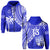 (Custom Text and Number) Fiji Rugby Sevens Hoodie Fijian 7s Tapa Polynesian Blue Ver.02 LT13 - Polynesian Pride