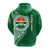 Custom Vanuatu Penama Province Zip up Hoodie Penama Emblem LT7 - Polynesian Pride