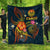 Polynesian Tahiti Premium Quilt - Legend of Tahiti (Blue) - Polynesian Pride