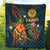 Polynesian Tahiti Premium Quilt - Legend of Tahiti (Blue) - Polynesian Pride