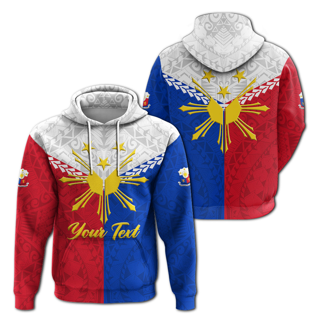 Custom The Philippines Legend Hoodie LT12 Pullover Hoodie Red - Polynesian Pride