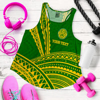 (Custom Personalised) Leone High School Pride Women Tank Top - LT12 - Polynesian Pride