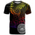 American Samoa T Shirt Pegasus Gradient Colorful Style Unisex Black - Polynesian Pride