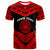 American Samoa Custom T Shirt Tribal Pattern Cool Style Red Color Unisex Red - Polynesian Pride