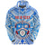 Custom Kolisi Apifoou College Tonga Hoodie Unisex Blue - Polynesian Pride