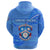 Apifoou College Tonga Zip Hoodie Unique Version Full Blue - Polynesian Pride