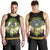 American Samoa Men's Tank Top - Polynesian Gold Patterns Collection - Polynesian Pride