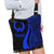 Pohnpei Boho Handbag - Blue Polynesian Tentacle Tribal Pattern - Polynesian Pride