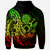 Cook Islands Hoodie Polynesian Pattern Style Raggae Color - Polynesian Pride