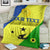 (Custom Personalised) Vanuatu Malampa Province Blanket - Flag Style - LT12 - Polynesian Pride