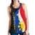 Philippines Custom Personalised Women Racerback Tank - King Lapu-Lapu Polynesian Pattern - Polynesian Pride