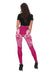 (Custom Personalised) Breast Cancer Pink Ribbon Butterfly Polynesian Pink Version Women Legging - LT12 - Polynesian Pride