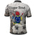 Cook Islands Polo Custom Vintage Luxury Floral Style - Polynesian Pride