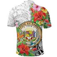 Custom Hawaii Hibiscus Kanaka Polynesia Polo Shirt LT2 - Polynesian Pride