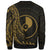 Yap Sweatshirt - Polynesian Pattern Style Gold Color - Polynesian Pride