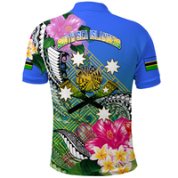 South Sea Islanders Kanakas Hibiscus Polynesia Polo Shirt LT2 - Polynesian Pride