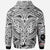 Samoall Over Hoodie Samoa Coat ofrms White - Polynesian Pride