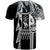 (Custom Text) Samoa T Shirt Samoan Coat of Arms Polynesian Tattoo White New - Polynesian Pride