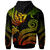 Kosrae Hoodie Polynesian Turtle With Pattern Reggae - Polynesian Pride