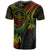 Palau Custom T shirt Reggae Turtle - Polynesian Pride