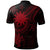 Nauru Custom Polo Shirt Red Turtle - Polynesian Pride