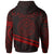 Marshall Islands Zip Hoodie In My Heart Style Red Polynesian Patterns - Polynesian Pride