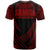 Samoa T Shirt Red Polynesian Patterns Sport Style - Polynesian Pride