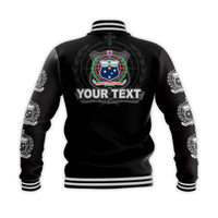 (Custom Personalised) Samoa Tribal Tattoo Coat Of ArmsBaseball Jacket No.4 LT6 - Polynesian Pride