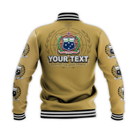 (Custom Personalised) Samoa Tribal Tattoo Coat Of ArmsBaseball Jacket No.2 LT6 - Polynesian Pride