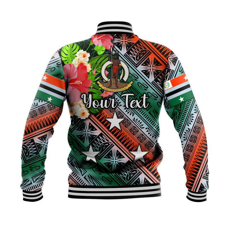 (Custom Personalised) Vanuatu Penama Baseball Jacket Independence Be Proud LT8 - Polynesian Pride