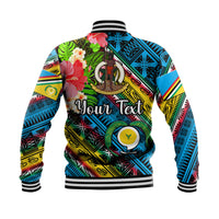 (Custom Personalised) Vanuatu Torba Baseball Jacket Independence Be Proud LT8 - Polynesian Pride