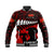 New Zealand Maori ANZAC Baseball Jacket Remembrance Soldier - Red LT8 Unisex Red - Polynesian Pride