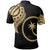 Chuuk State Polo Shirt Truk Tatau Gold Patterns - Polynesian Pride