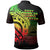 American Samoa Polo Shirt Reggae Color Polynesian Patterns Best American Samoa Ever - Polynesian Pride