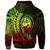 Federated States of Micronesia Hoodie Reggae Custom Wings Style - Polynesian Pride