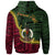 Vanuatu Zip Hoodie Custom Seal of Vanuatu Polynesian Patterns - Polynesian Pride