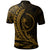 Chuuk State Polo Shirt Gold Wings Style - Polynesian Pride