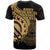 American Samoa T Shirt Gold Color Polynesian Patterns Best American Samoa Ever - Polynesian Pride